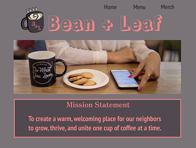 Bean + Leaf Brand Identity & Design Comp branding color theory design graphic design icon illustration logo typography ui ux web design wireframe