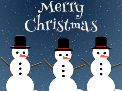 A Snowman Christmas design graphic design illustration texture