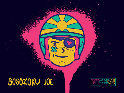 Bosozoku Joe bosozoku character dekora okc restaurant sushi