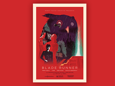 Blade Runner Poster blade runner deckard more human than human movie poster rachel