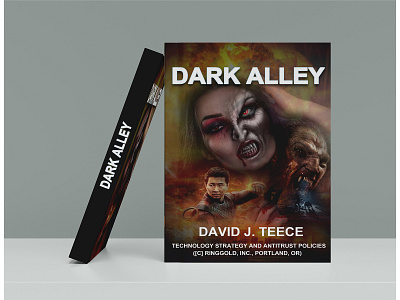 BOOK COVER DESIGN - DARK ALLEY