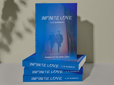 BOOK COVER - INFINITE LOVE book cover design illustration phoshop design