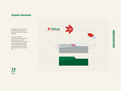 VPBank Guideline branding design guideline illustration logo