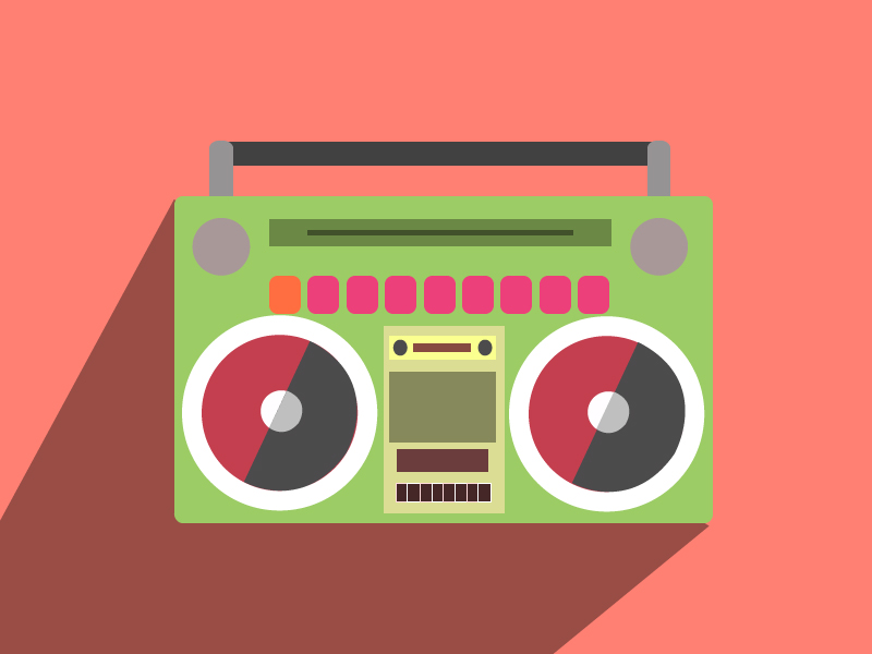 Boom Box by Kristen Singh on Dribbble