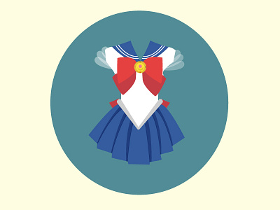 Sailor Moon 90s anime bow cute dress material sailor moon sailormoon ui vector