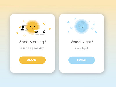 Alarm alarm app cute dailyui flat illustration ios palette reminder time trendy ui