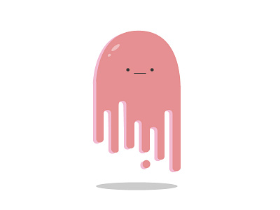 Blob blob color cute drip icon illustration liquid mobile ui ux vector