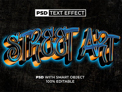 Graffiti Text Effect Style For Photoshop