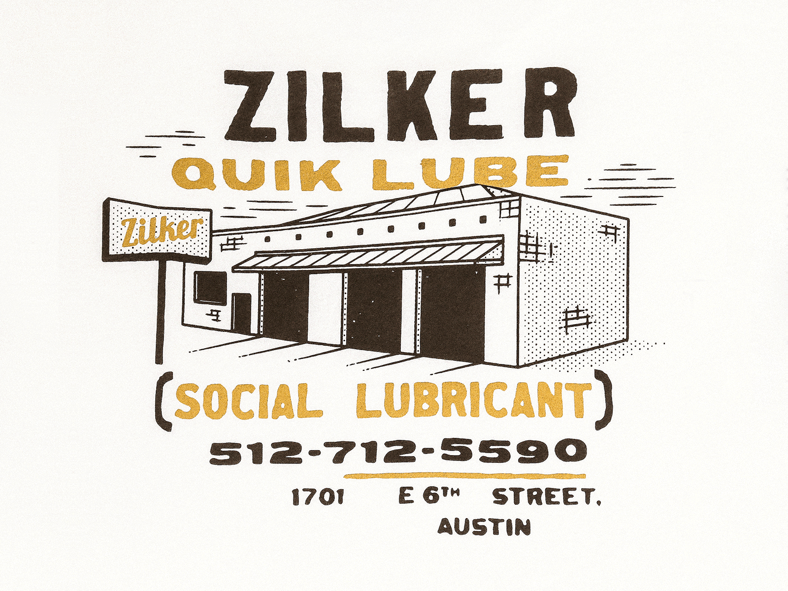 Zilker Quik Lube by SAMPLE on Dribbble