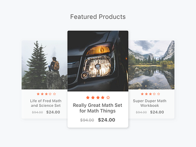 Product Carousel Exploration