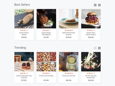 Desktop Carousel Exploration Continued card carousel ecommerce product boxes ui