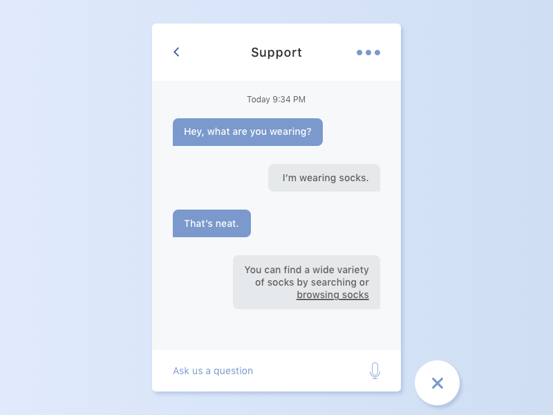 Chat Bot - Daily UI #013