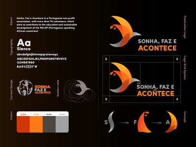 Sonha, Faz e Acontece - Redesign Concept brand branding brasil concept design fresh goldenratio grids icon illustration illustrator logo portugal redesign sketch sonhafazeacontece ui ux vector website