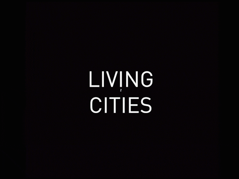 Living Cities data driven design generative graphic