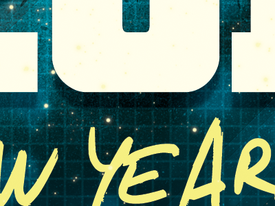 Countdown flyer grid nye yellow