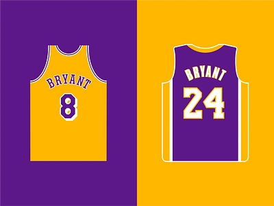 My Favorite Lakers - Kobe basketball kobe kobe bryant kobebryant lakers nba vector