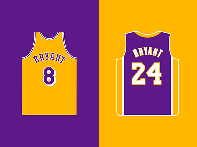 Kobe Bryant Jersey by Dom Designs on Dribbble