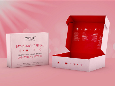 Cosmetic Mailer Box Packaging Design