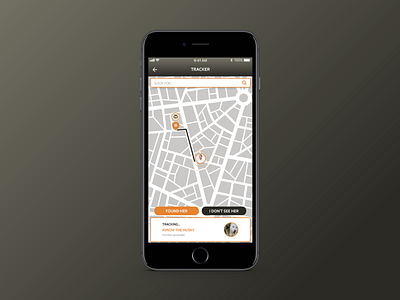 Daily Ui 020 - Location Tracker