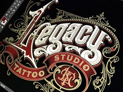 Legacy vector hand lettering schmetzer typography vector