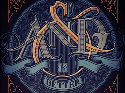 And vector dribbble