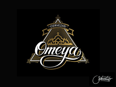 Omeya brewery cervezas logotype omeya schmetzer
