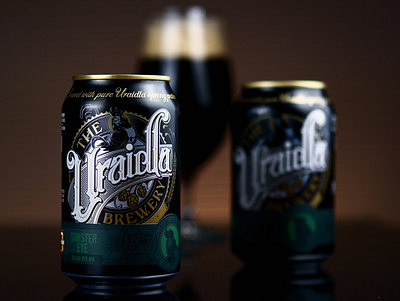 The Uraidla Brewery - can design 2 beer branding can design lettering pckaging schmetzer