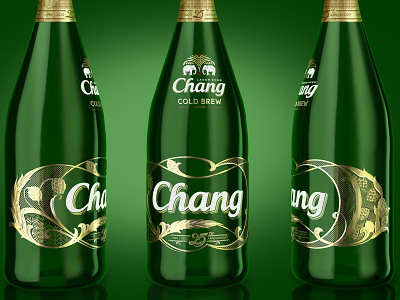 Chang beer chang design filigree packaging schmetzer