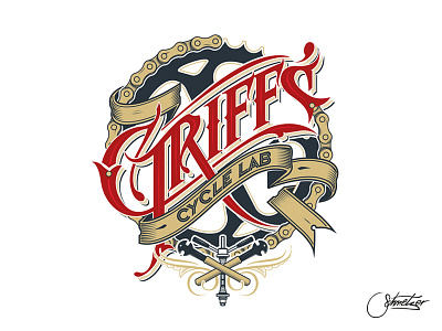 GRIFF´s cycle griffs lab logotype schmetzer