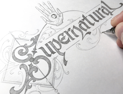 supernatural drawings