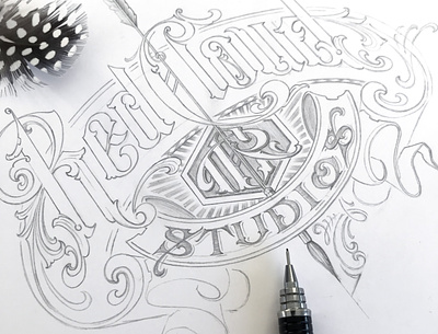 Red Cloud Studios - sketch hand lettering schmetzer sketch typography