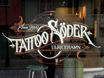 Tattoo Söder window schmetzer signage söder tattoo window