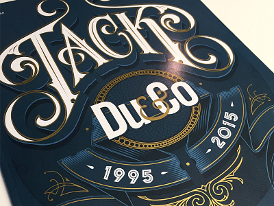Du&co cover duco lettering magazine schmelzer type typographic