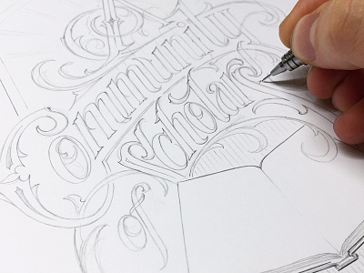 letters lettering letters schmetzer sketch typography