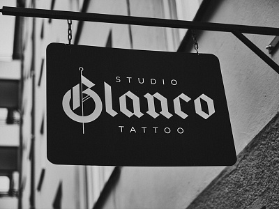 Blanco blanco logotype schmetzer signage studio tattoo