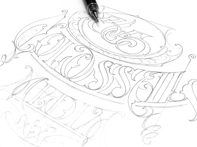 Colossal sketch colossal drawn hand lettering media schmetzer type typography
