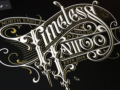 Timeless progress branding font hand lettering made schmetzer tattoo timeless typography
