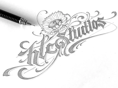 Htc hand lettering logotype schmetzer sketch typography