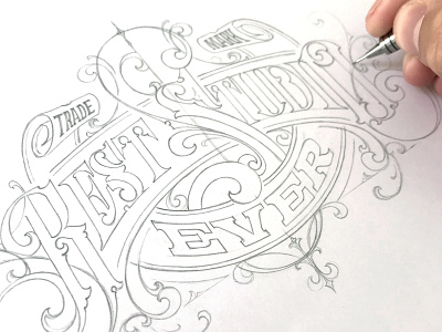 Best Studio Ever hand lettering schmetzer sketch typography