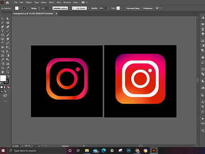 Instragram App Icon Design branding graphic design logo