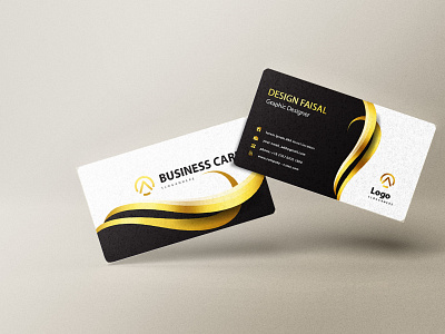 Business card And Mockup | Faisal Ashrafi branding bu business card design graphic design logo typography vector