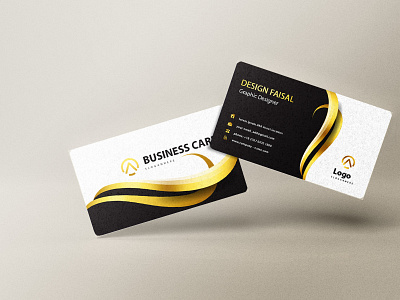 Business card And Mockup | Faisal Ashrafi