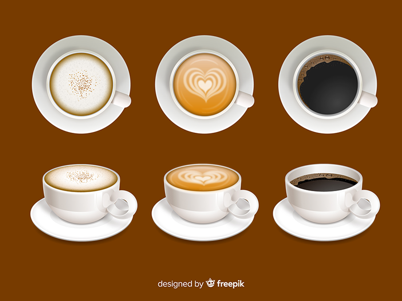 Coffee Cups by Jair Aguilar on Dribbble