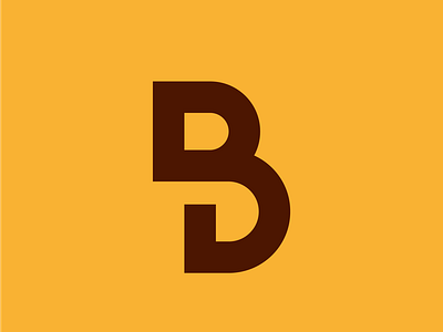 BD logo concept logo typography