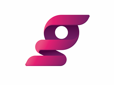 GS logotype gradient logotype