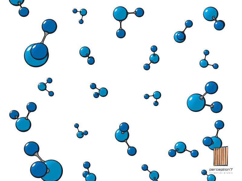 H2O Molecules animated animation atom cartoon chemical structure gif h2o hydrogen molecules oxygen water