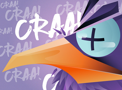 The Crow crow illustration