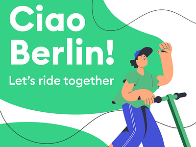 Ciao Berlin berlin character ciao design illustration