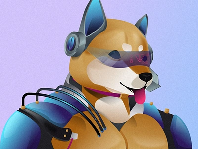 Shibalien NFT character dog meme metaverse nft shiba shibainu