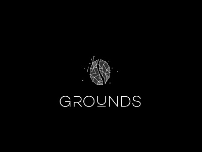 Grounds coffee coffee design future logo tech